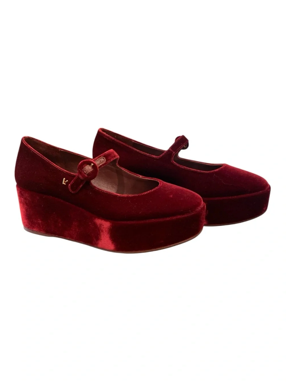 Larroudé Women's Blair Flatform Pumps Size 7